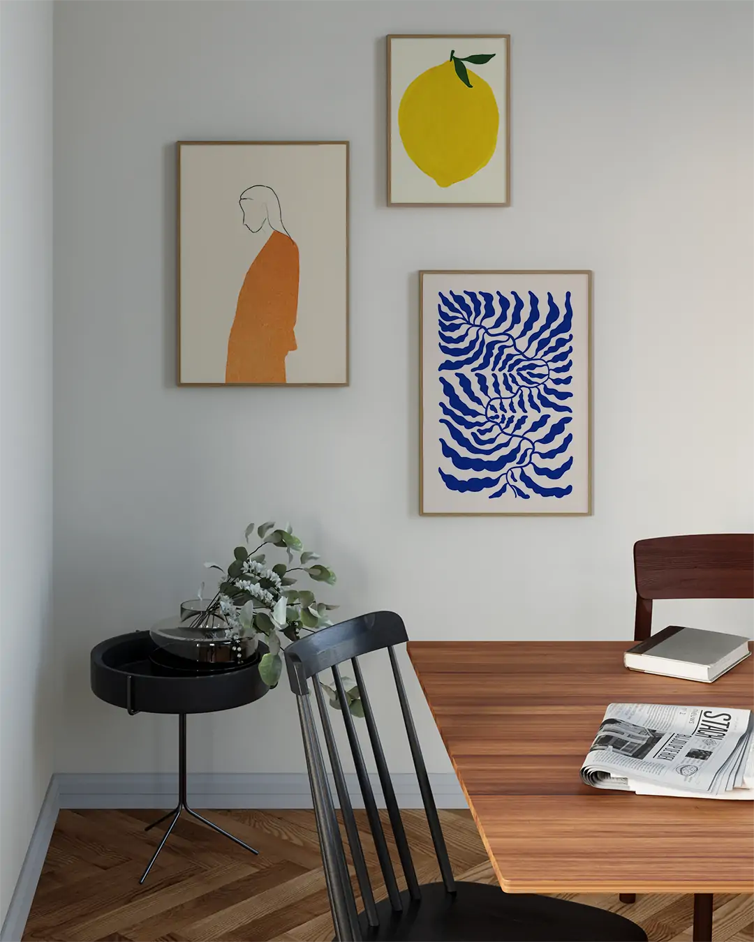 Composição de Quadros – Spring Colors